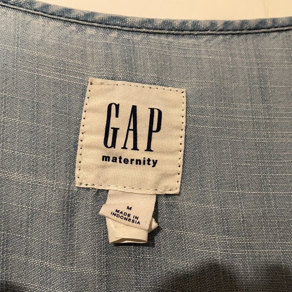 Gap Maternity Jean Jumpsuit Size Medium - Picture 4 of 4
